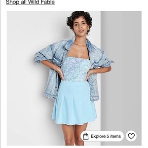 Women’s Tennis A-line Mini Skirt